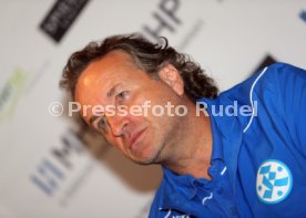 Stuttgarter Kickers Pressekonferenz
