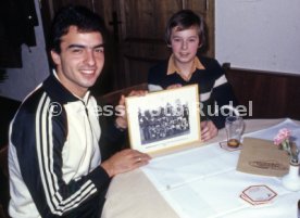 19.01.80 VfB Stuttgart Hansi M&uuml;ller Bravo Silber Otto