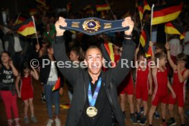 Empfang Ringer Weltmeister Frank St&auml;bler TSV Musberg