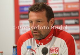 VfB Stuttgart Pressekonferenz Markus Weinzierl