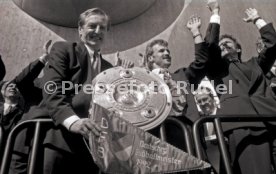 17.05.1992 VfB Stuttgart Meisterschaft Empfang im Stadion
