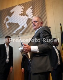 VfB Stuttgart Empfang Rathaus Meisterschaft 2. Bundesliga