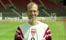 08.07.97 VfB Stuttgart Fototermin Saison 1997/1998