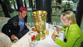 14.06.97 VfB Stuttgart Party DFB-Pokal Sieg 1997