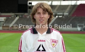 08.07.97 VfB Stuttgart Fototermin Saison 1997/1998
