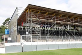 Stuttgarter Kickers Gazi Stadion Trib&uuml;ne Dach