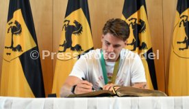 25.05.25 VfB Stuttgart Empfang Rathaus DFB-Pokal Sieg