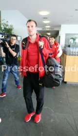 VfB Stuttgart Ankunft Flughafen Stuttgart Kurztrainingslager Mallorca
