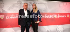 Pressekonferenz Er&ouml;ffnung VfB Stuttgart Akademie