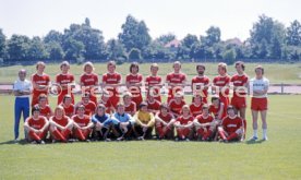 14.07.75 FC Bayern M&uuml;nchen Fototermin 1975/1976