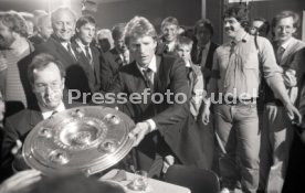 26.05.1984 VfB Stuttgart Meisterschaft 1984 Empfang Rathaus