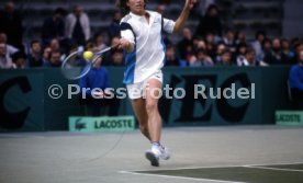 10.03.85 Tennis Davis Cup Deutschland - Spanien<