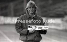 27.02.89 VfB Stuttgart J&uuml;rgen Klinsmann