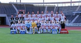 08.07.97 VfB Stuttgart Fototermin Saison 1997/1998
