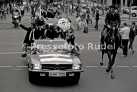 26.05.1984 VfB Stuttgart Meisterschaft 1984 Autokorso Bad Cannstatt