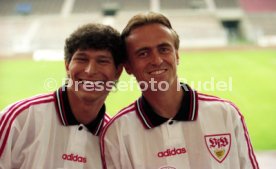 08.07.96 VfB Stuttgart Fototermin 1996/1997