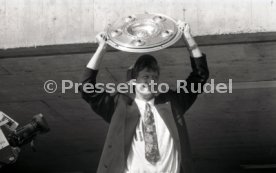 17.05.1992 VfB Stuttgart Meisterschaft Empfang im Stadion