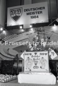 26.05.1984 VfB Stuttgart Meisterschaft 1984 Empfang Rathaus
