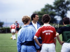 24.06.85 Sportschule Ruit Franz Beckenbauer