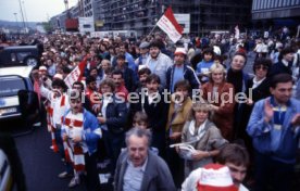 26.05.1984 VfB Stuttgart Meisterschaft 1984 Autokorso Bad Cannstatt