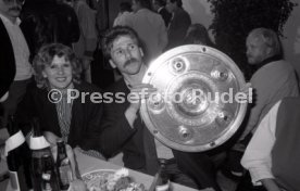 26.05.1984 VfB Stuttgart Meisterschaft 1984 Empfang Rathaus