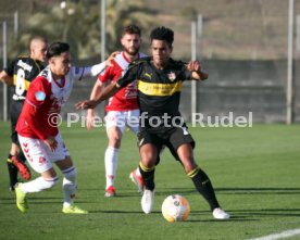 VfB Stuttgart Trainingslager La Manga 2019 Testspiel VfB Stuttgart - FC Utrecht