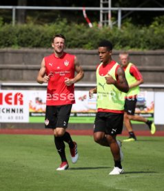 VfB Stuttgart Trainingslager Grassau 2018