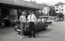 VfB J&uuml;rgen Klinsmann VW Golf Cabrio