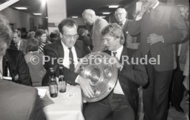 26.05.1984 VfB Stuttgart Meisterschaft 1984 Empfang Rathaus