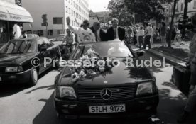 17.05.1992 VfB Stuttgart Meisterschaft Autokorso