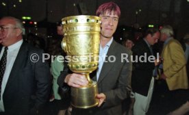 14.06.97 VfB Stuttgart Party DFB-Pokal Sieg 1997