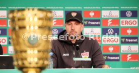 23.05.25 VfB Stuttgart Pressekonferenz DFB-Pokal Finale 2025 Berlin