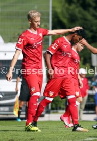 VfB Stuttgart Trainingslager Neustift 2017, Testspiel, VfB Stuttgart - Asteras Tripolis
