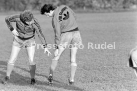 24.11.80 VfB Stuttgart Training