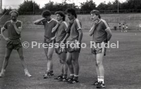 04.07.85 VfB Stuttgart Amateure Training