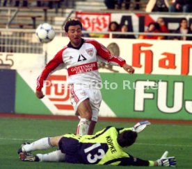VfB Stuttgart-1.FC N&uuml;rnberg 0:0 li. Sreto Ristic re. Andreas K&ouml;pke Foto Rudel