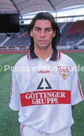 08.07.97 VfB Stuttgart Fototermin Saison 1997/1998