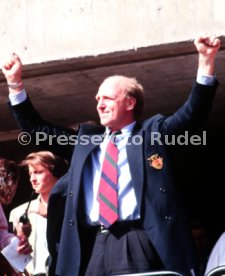17.05.1992 VfB Stuttgart Meisterschaft Empfang im Stadion