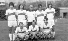 25.07.73 VfB Stuttgart Fototermin Saison 1973/1974
