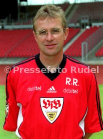 VfB Stuttgart 99/2000 Ralf Rangnick Foto Rudel