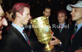 14.06.97 VfB Stuttgart Party DFB-Pokal Sieg 1997