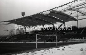 16.02.93 VfB Stuttgart Baustelle Neckarstadion