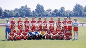 14.07.75 FC Bayern M&uuml;nchen Fototermin 1975/1976
