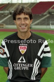 08.07.97 VfB Stuttgart Fototermin Saison 1997/1998