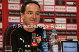 VfB Stuttgart Pressekonferenz