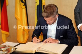 VfB Stuttgart Empfang Rathaus Meisterschaft 2. Bundesliga