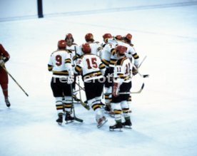 Olympia 1976 Eishockey Polen - BR Deutschland
