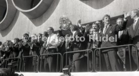 17.05.1992 VfB Stuttgart Meisterschaft Empfang im Stadion