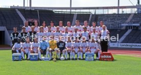 08.07.97 VfB Stuttgart Fototermin Saison 1997/1998