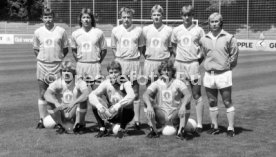 03.07.85 Stuttgarter Kickers Fototermin